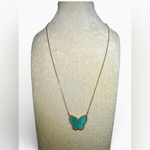 $5 for $25 Elegant Butterfly Pendant Necklace